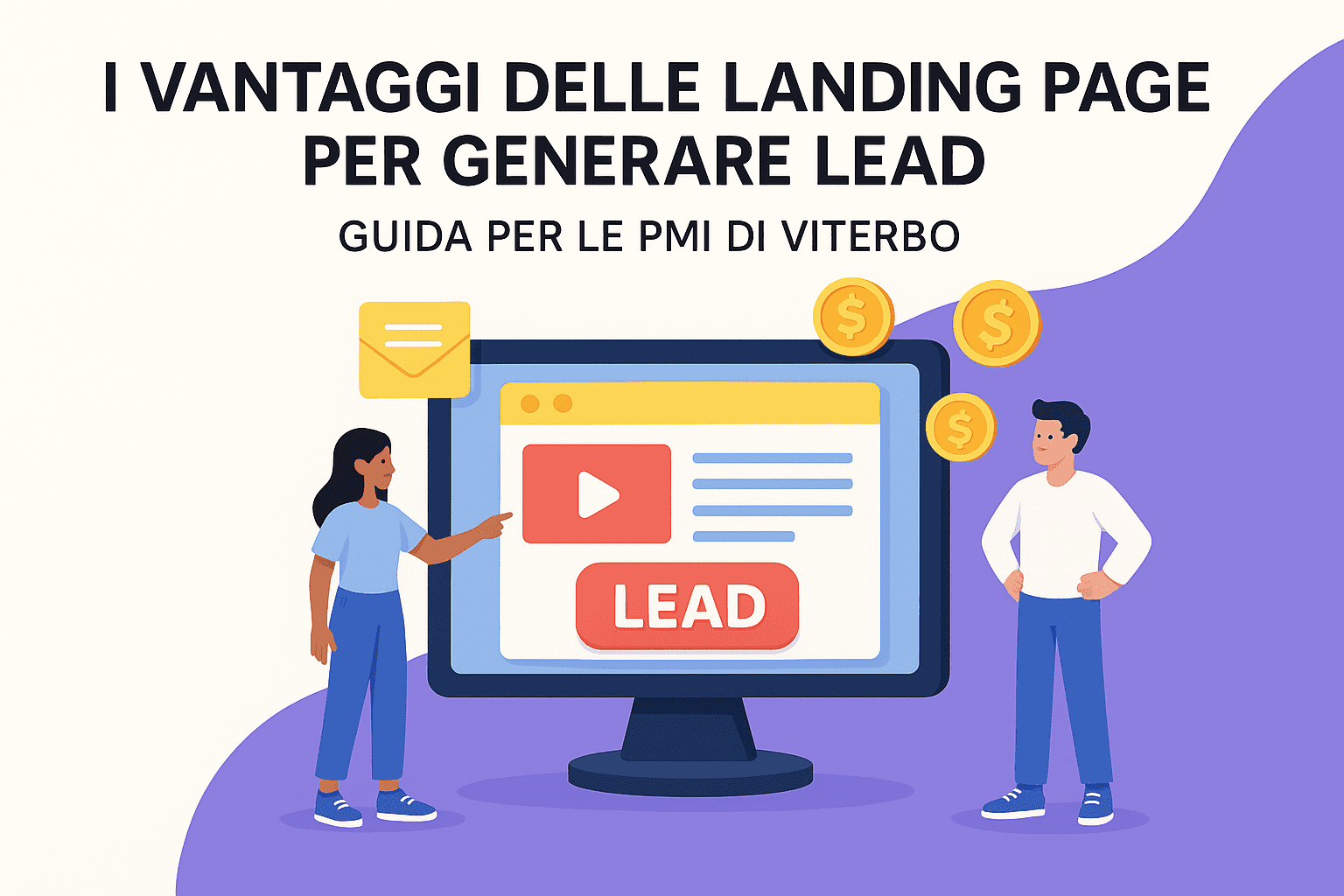 vantaggi landing page